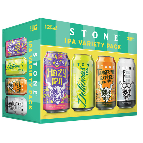 Zoom to enlarge the Stone Brewing IPA Variety • 12pk Can