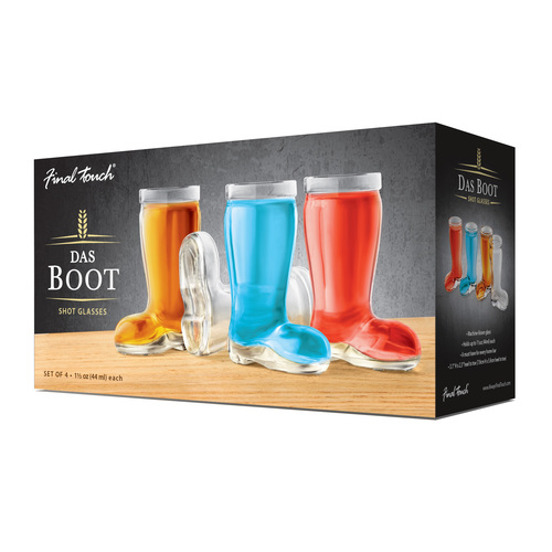 Zoom to enlarge the Final Touch • Das Boot Liquor Shot Glasses