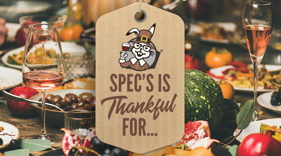 Spec's Is Thankful For - Thanksgiving 2022