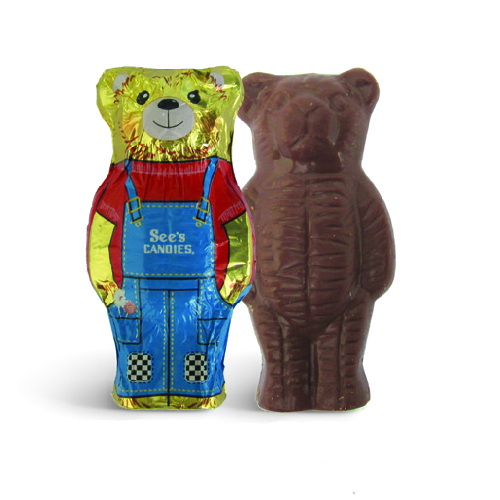 Zoom to enlarge the See’s Milk Chocolate Teddy Bear