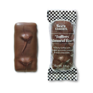 See's Toffee Almond Candy Bar