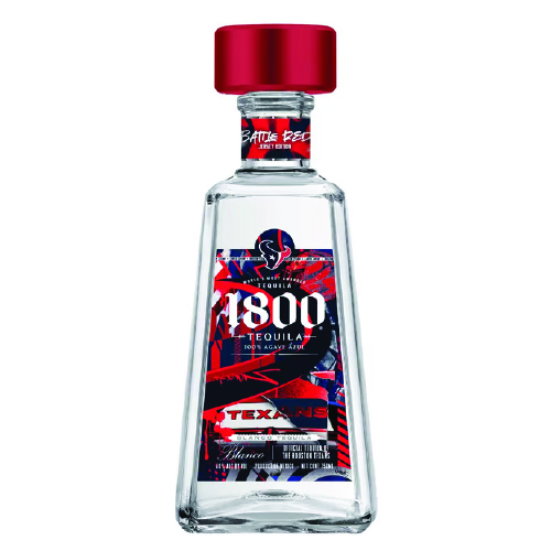 Zoom to enlarge the 1800 Tequila Silver (Texans Edition)