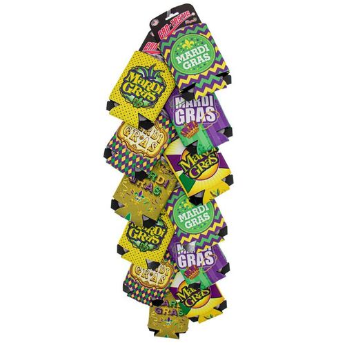 Zoom to enlarge the Us Poly Can Sleeve • Mardi Gras Assortment