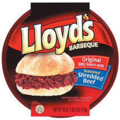 Zoom to enlarge the Lloyds Shredded BBQ • Beef