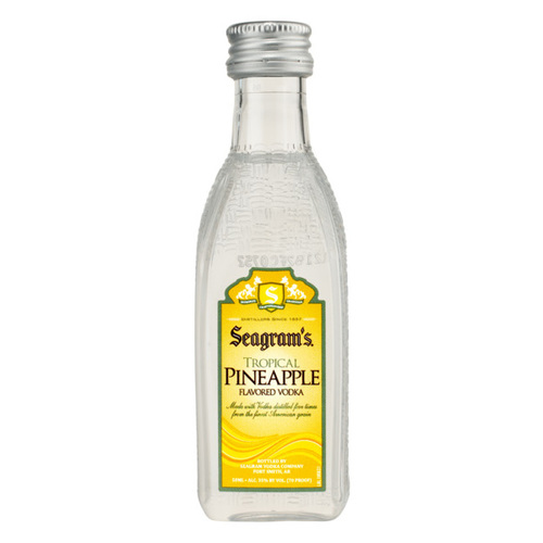 Zoom to enlarge the Seagrams Vodka • Tropical Pineapple 50ml (Each)
