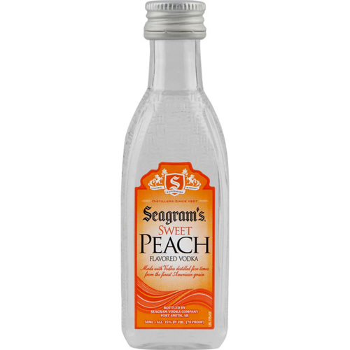 Zoom to enlarge the Seagrams Vodka • Peach 50ml (Each)