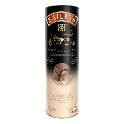 Zoom to enlarge the Turin Baileys Filled Chocolates In Tube