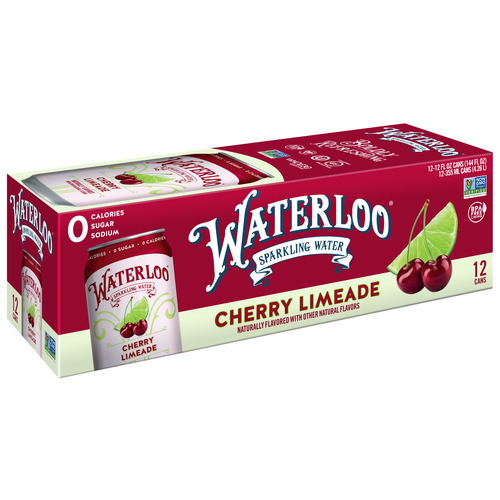 Zoom to enlarge the Waterloo Sparkling Water • Cherry Limeade 12oz 12pk