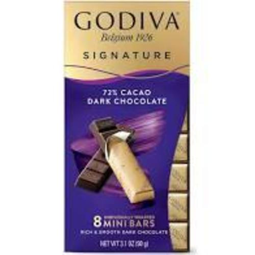 Godiva 72 Dark Cocoa Chocolate Candy Bar