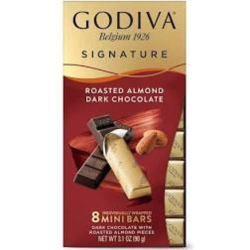 Zoom to enlarge the Godiva Chocolate Mini Bars • Roasted Almond Dark