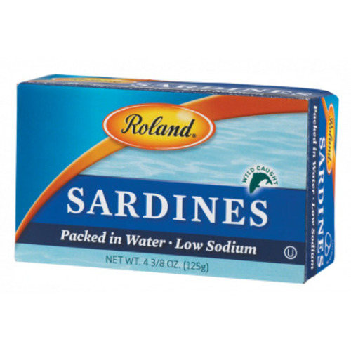 Zoom to enlarge the Roland Sardines • Plain In Water Low Sodium