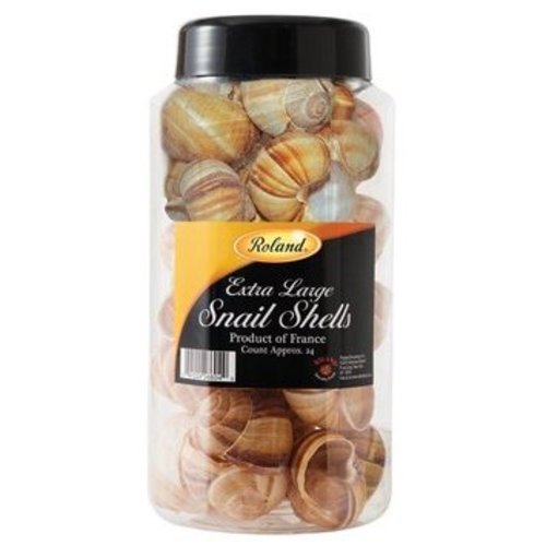 Zoom to enlarge the Roland Snail Shells  • Ex Large 2 Dozen Canister