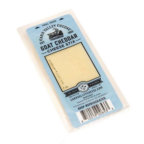 Zoom to enlarge the Carr Valley Goat Cheddar Stix