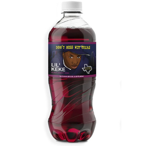 Zoom to enlarge the Exotic Pop Soda • Lil Keke Black Cherry