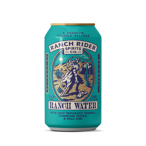 Zoom to enlarge the Ranch Rider Cocktails – Ranch Water 4pk-12oz