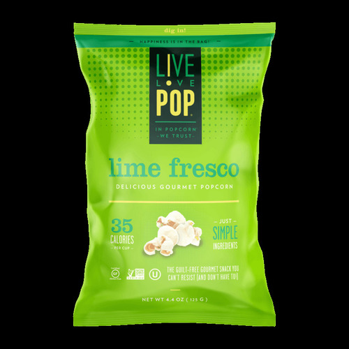 Live Love Pop Popcorn Lime Fresco   085977200504 