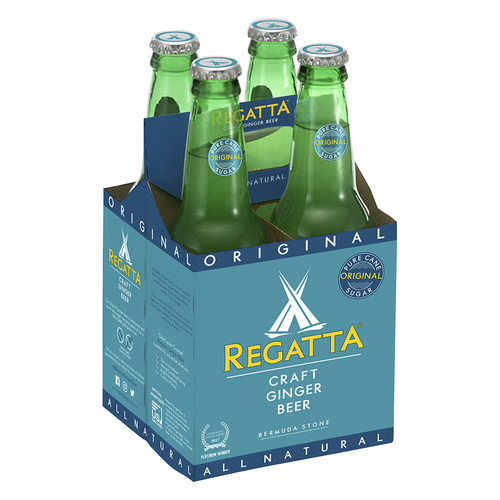 Zoom to enlarge the Regatta Ginger Beer • 8.45 oz Bottle 4 Pack