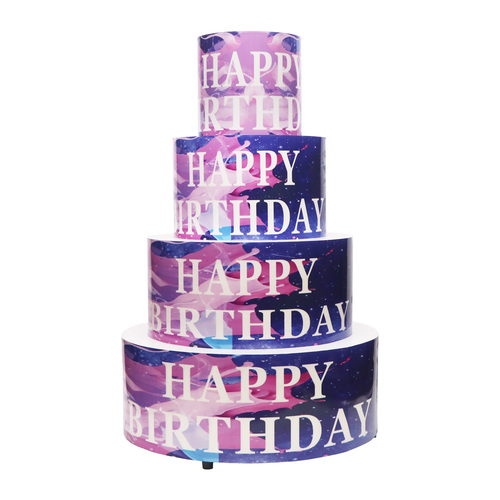 Zoom to enlarge the Birthday Cake Led Bottle Presenter