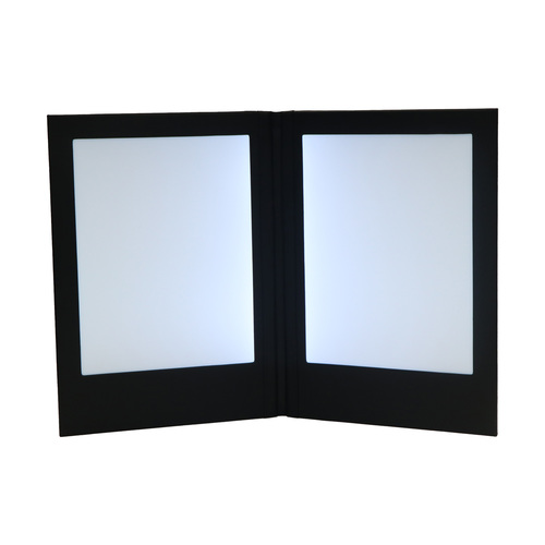 Zoom to enlarge the Led Backlit Menu 8.5″ X 11″ Double Pane
