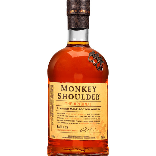 Monkey Shoulder, Premium Blended Malt Scotch Whisky