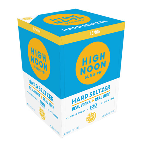 Zoom to enlarge the High Noon Lemon Vodka Hard Seltzer 4pk