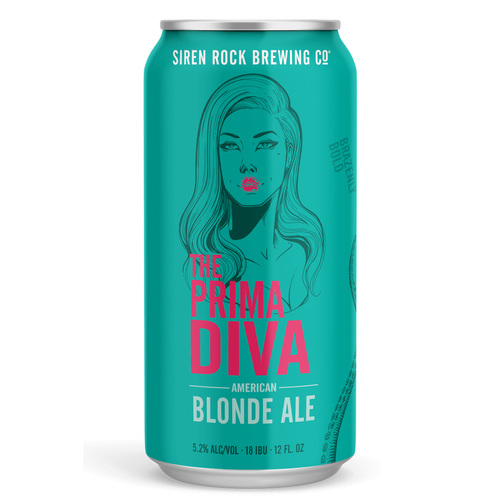 Zoom to enlarge the Siren Rock Prima Diva Blonde Ale • Cans