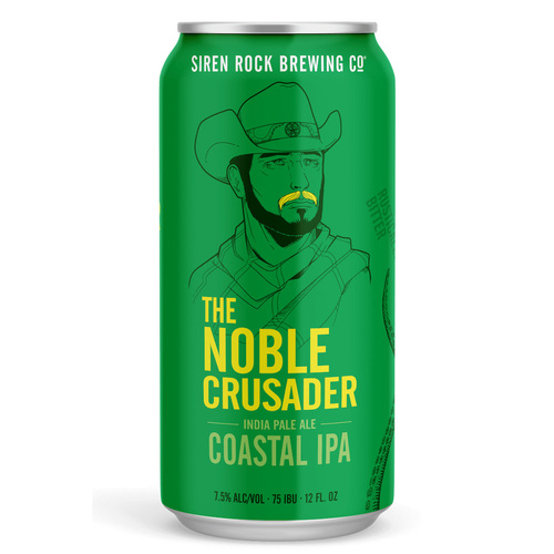 Zoom to enlarge the Siren Rock Noble Crusader Coastal IPA • Cans