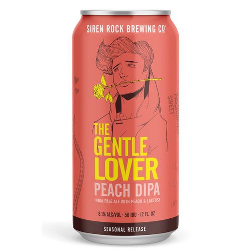 Zoom to enlarge the Siren Rock The Gentle Lover Peach Dipa • Cans