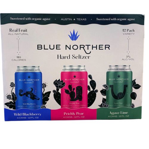 Zoom to enlarge the Blue Norther Hard Seltzer Variety • 12pk Can