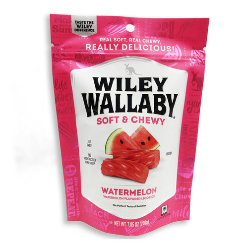 Zoom to enlarge the Wiley Wallaby Watermelon Soft Licorice