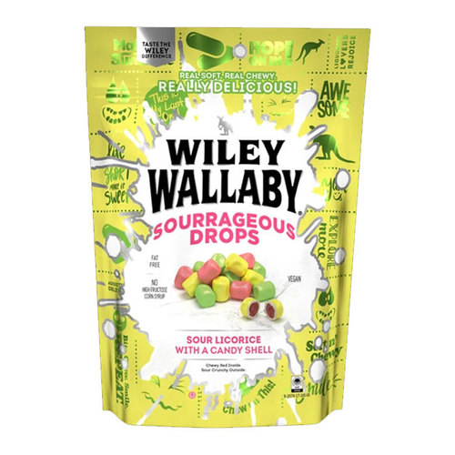 Zoom to enlarge the Wiley Wallaby Licorice • Sourrageous Drops