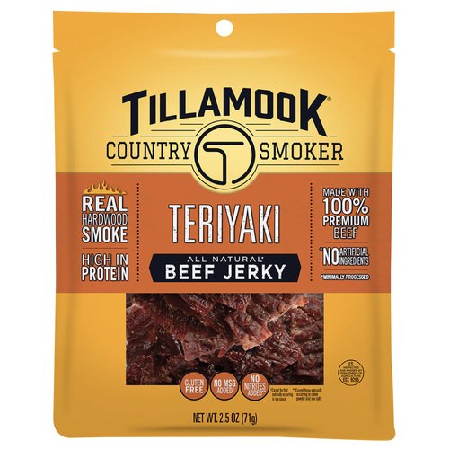 Zoom to enlarge the Tillamook Country Smoker Teriyaki Beef Jerky