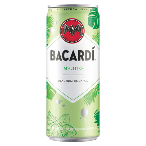 Zoom to enlarge the Bacardi Cocktails • Mojito 4pk-12oz