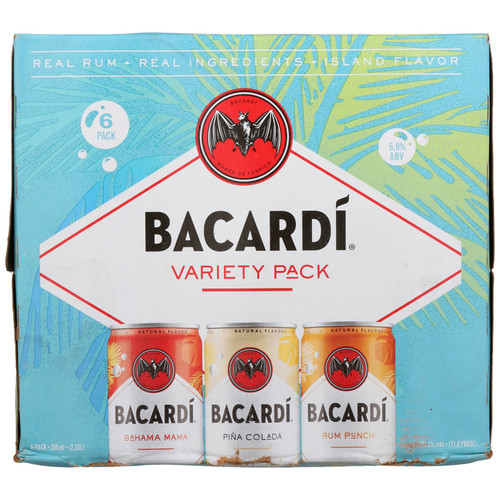 Zoom to enlarge the Bacardi Cocktails • Variety Pack #3 6pk-12oz