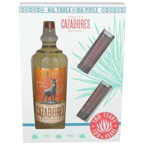 Cazadores Tequila • Reposado with Shot Glasses Spec's Wines, Spirits & Finer Foods