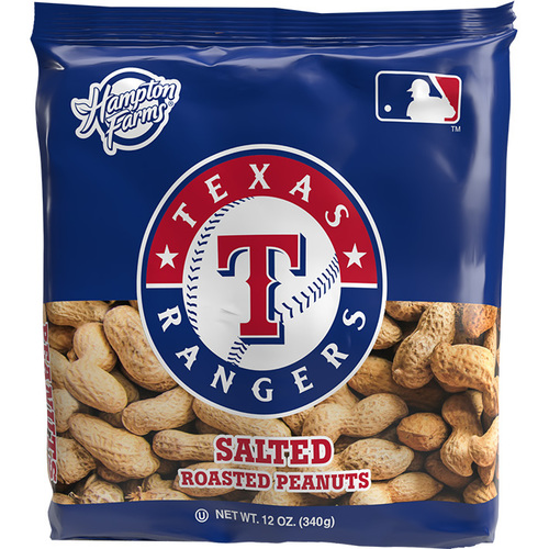 Zoom to enlarge the Texas Rangers Salted Peanuts