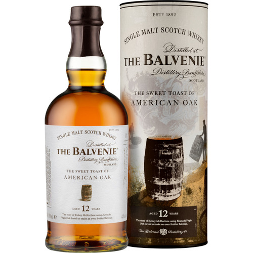 Zoom to enlarge the Balvenie Malt • 12yr American Oak 6 / Case