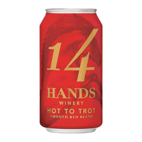 Zoom to enlarge the 14 Hands Hot To Trot Red Can