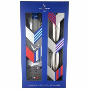 Grey Goose Vodka • with Cans & Lids