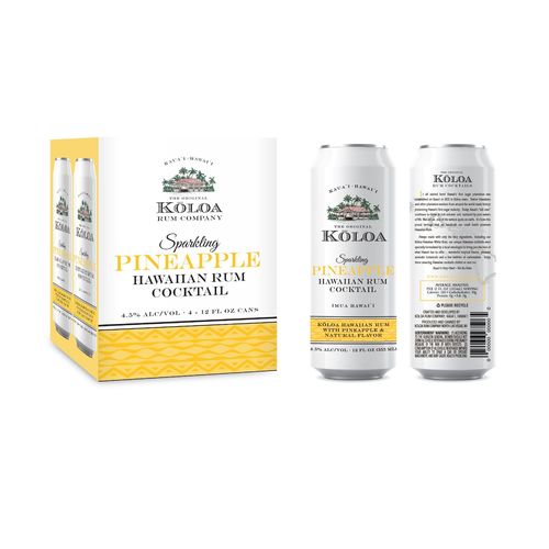 Zoom to enlarge the Koloa Sparkling Cocktail • Pineapple 4pk-355ml