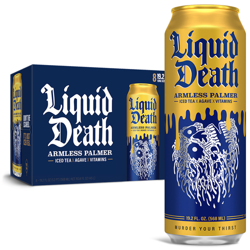 Zoom to enlarge the Liquid Death Tea • Armless Palmer Rtd 19oz Can