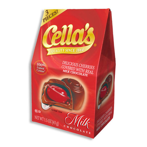 Cellas Milk Chocolate Covered Cherries Mini Box