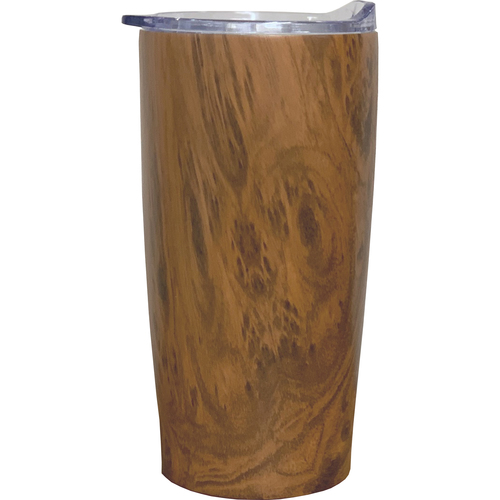 Zoom to enlarge the Us Poly Tumbler • Wood Grain Insulated Ss W.lid