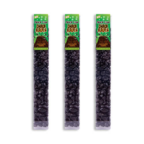 Zoom to enlarge the Holiday • Kimmie Choco Black Coal Rock Candy In Tube