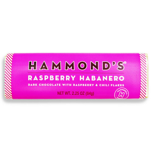 Zoom to enlarge the Hammonds Raspberry Havanero Dark Chocolate Candy Bar