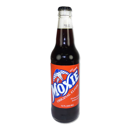 Moxie Original Elixir Soda with Sugar - 12 oz (12 Glass Bottles)