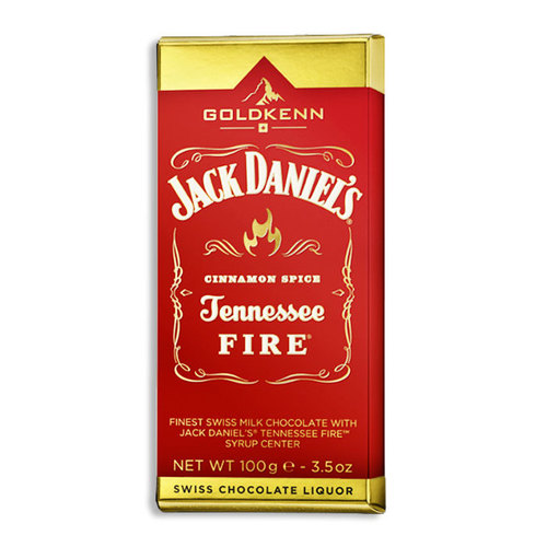 Zoom to enlarge the Goldkenn Chocolate Liqueur Bar • Jack Daniels Fire