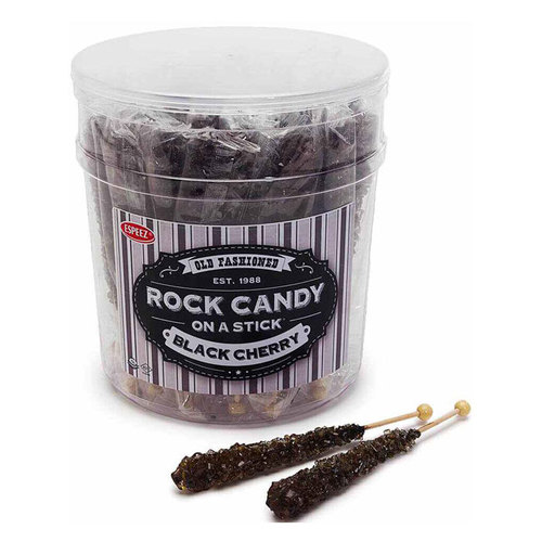 Zoom to enlarge the Rock Candy On A Stick Jar • Black Cherry