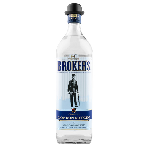 Zoom to enlarge the Broker’s London Dry Gin