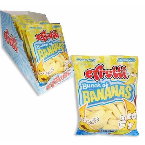 Zoom to enlarge the E-frutti Candy Bag • Bunch Of Bananas